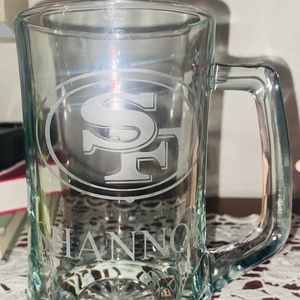 “SHANNON” Pottery Barn Personalized Beer Mug